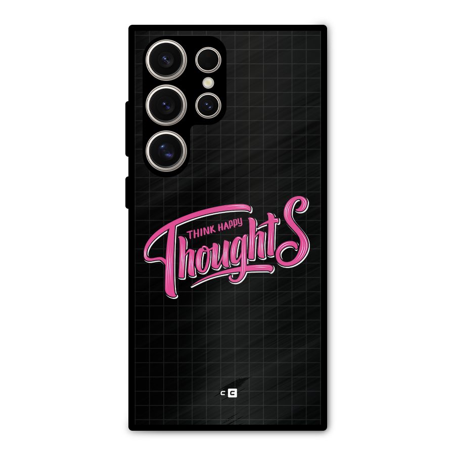 Joyful Thoughts Metal Back Case for Galaxy S24 Ultra