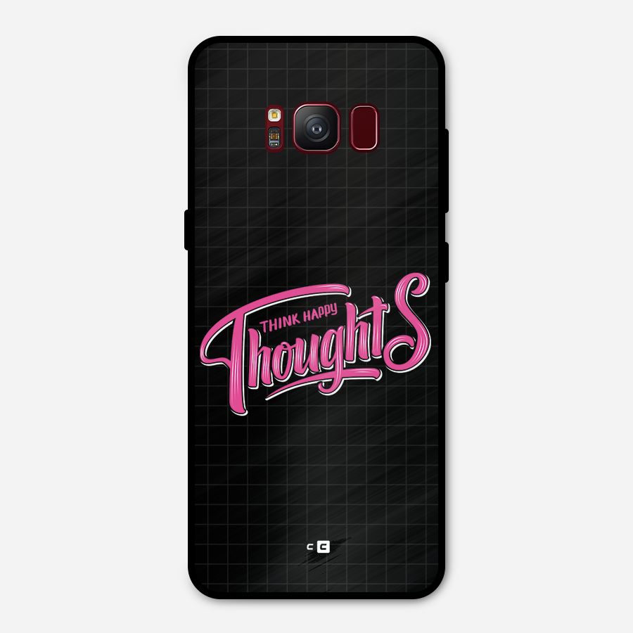 Joyful Thoughts Metal Back Case for Galaxy S8