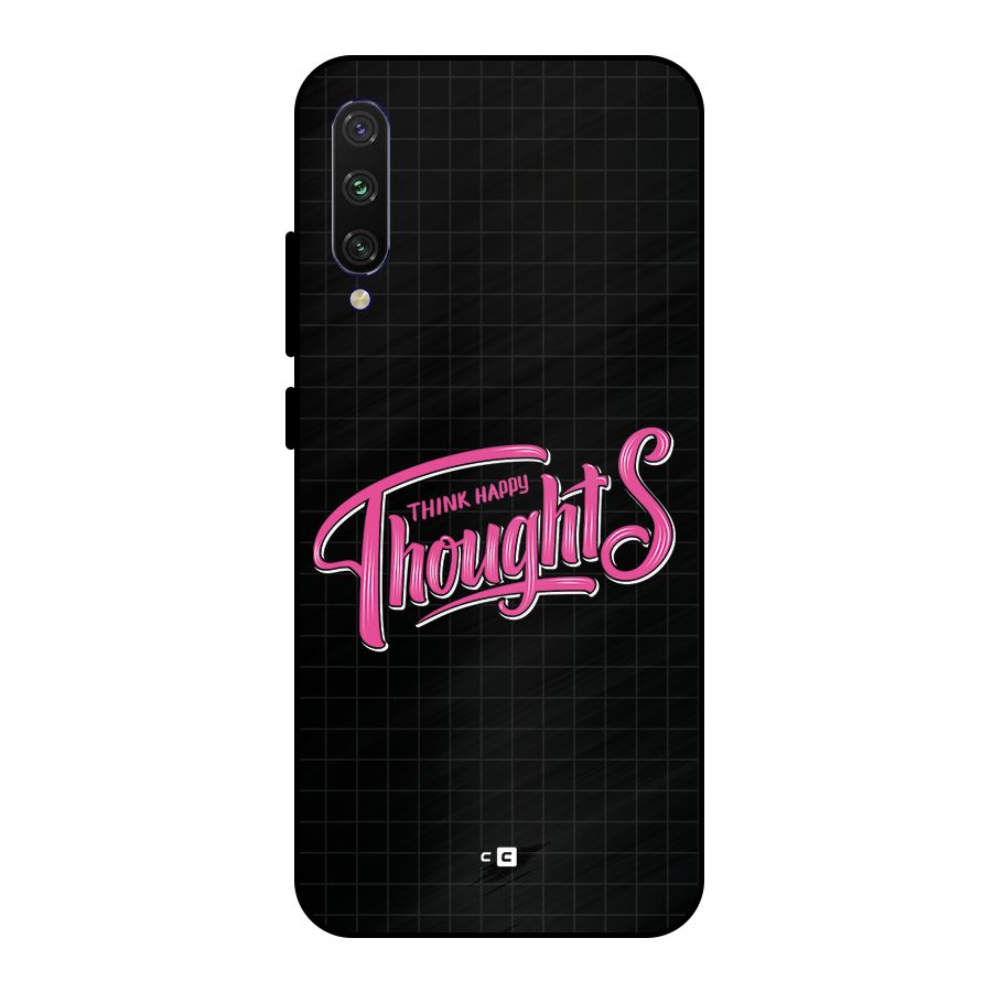 Joyful Thoughts Metal Back Case for Mi A3