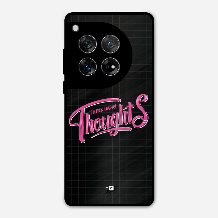 Joyful Thoughts Metal Back Case for OnePlus 12