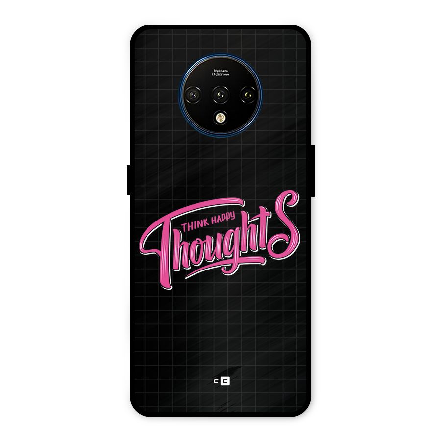 Joyful Thoughts Metal Back Case for OnePlus 7T