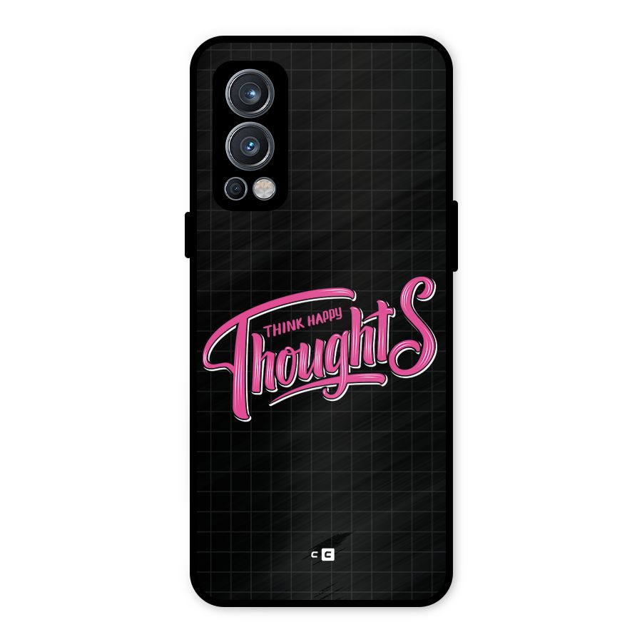 Joyful Thoughts Metal Back Case for OnePlus Nord 2 5G