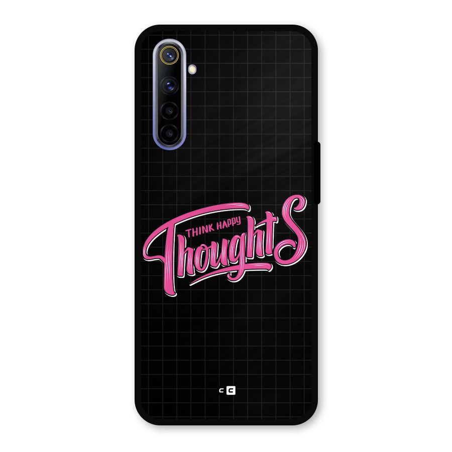 Joyful Thoughts Metal Back Case for Realme 6i