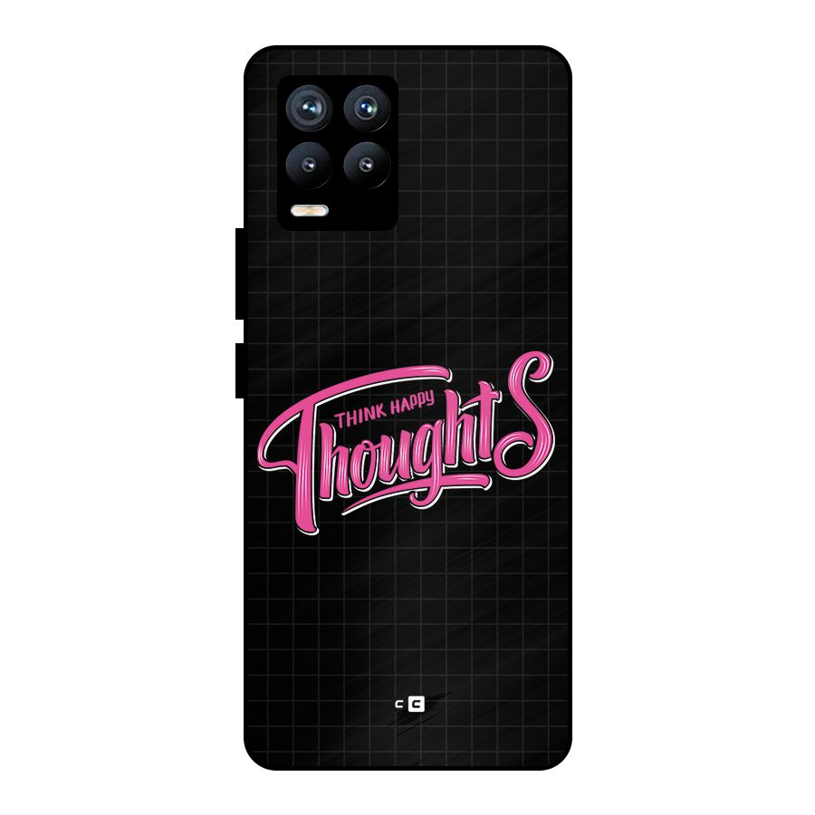 Joyful Thoughts Metal Back Case for Realme 8 Pro