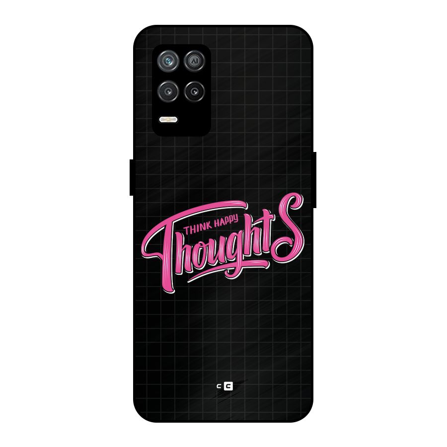 Joyful Thoughts Metal Back Case for Realme 8s 5G