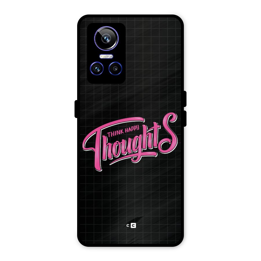 Joyful Thoughts Metal Back Case for Realme GT Neo 3