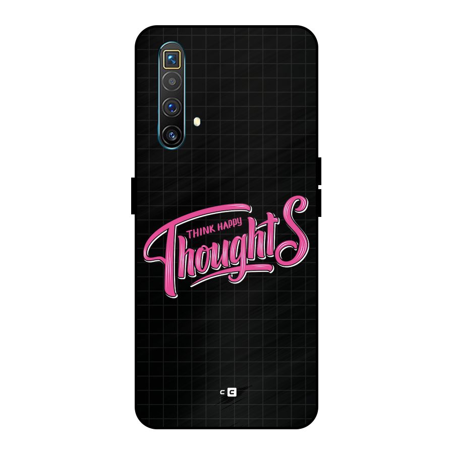 Joyful Thoughts Metal Back Case for Realme X3