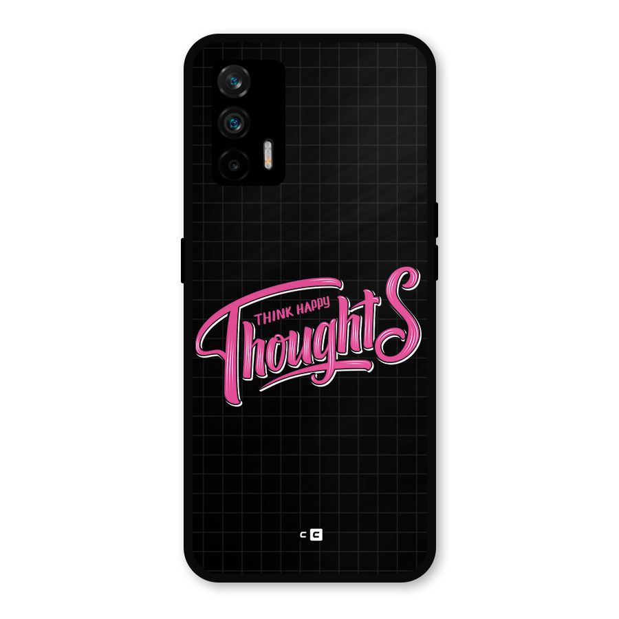 Joyful Thoughts Metal Back Case for Realme X7 Max