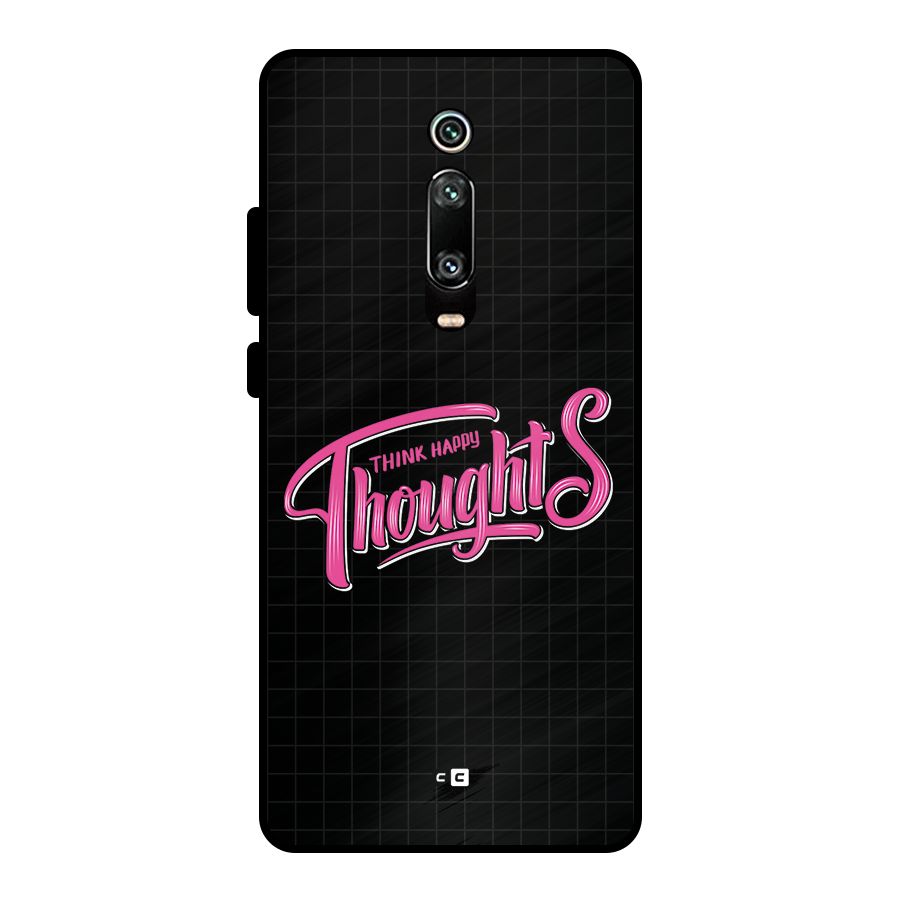 Joyful Thoughts Metal Back Case for Redmi K20
