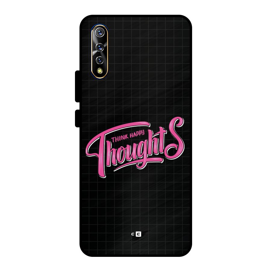 Joyful Thoughts Metal Back Case for Vivo S1
