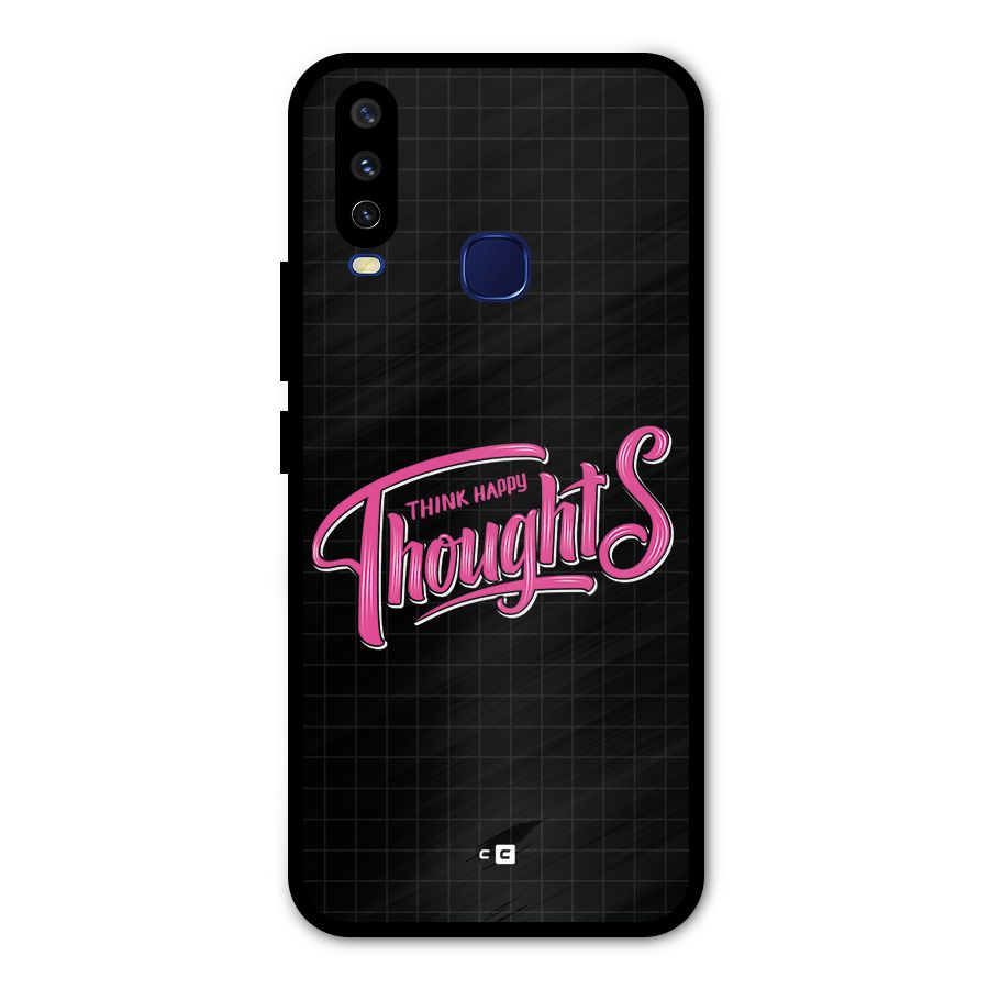 Joyful Thoughts Metal Back Case for Vivo U10