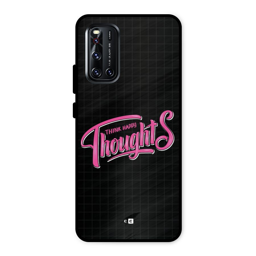Joyful Thoughts Metal Back Case for Vivo V19