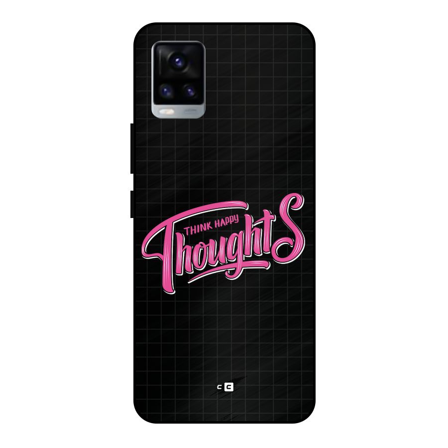 Joyful Thoughts Metal Back Case for Vivo V20
