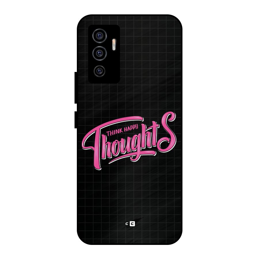 Joyful Thoughts Metal Back Case for Vivo V23e