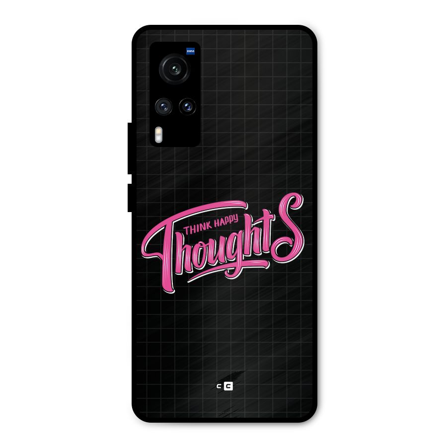 Joyful Thoughts Metal Back Case for Vivo X60