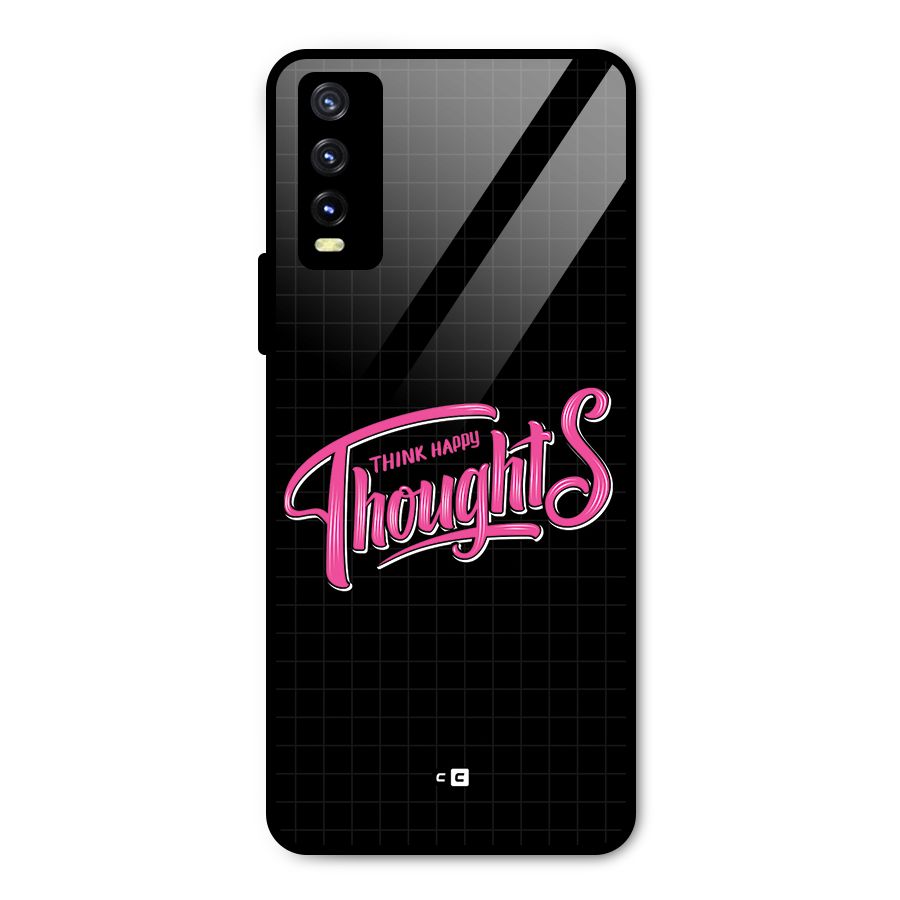 Joyful Thoughts Metal Back Case for Vivo Y20