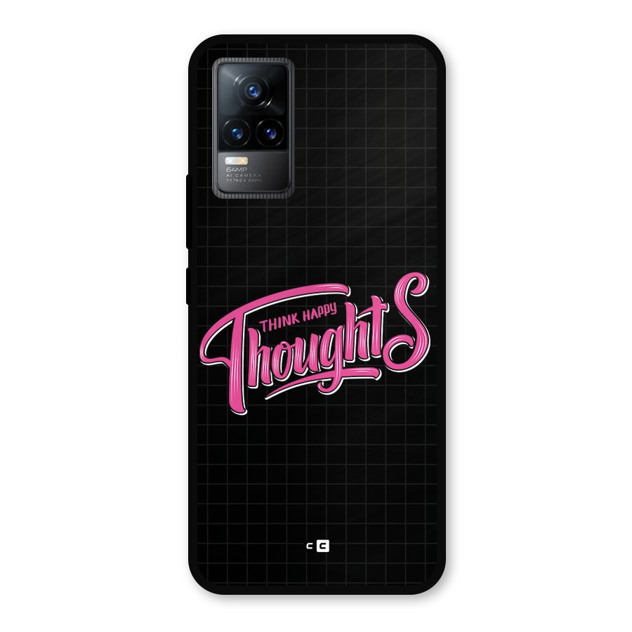Joyful Thoughts Metal Back Case for Vivo Y73