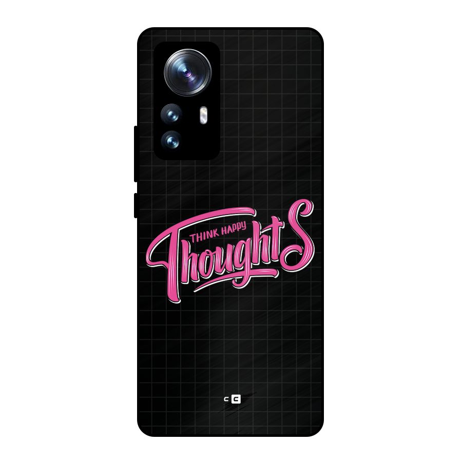 Joyful Thoughts Metal Back Case for Xiaomi 12 Pro