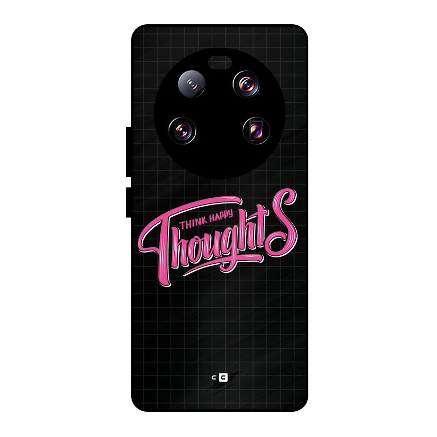 Joyful Thoughts Metal Back Case for Xiaomi 13 Ultra