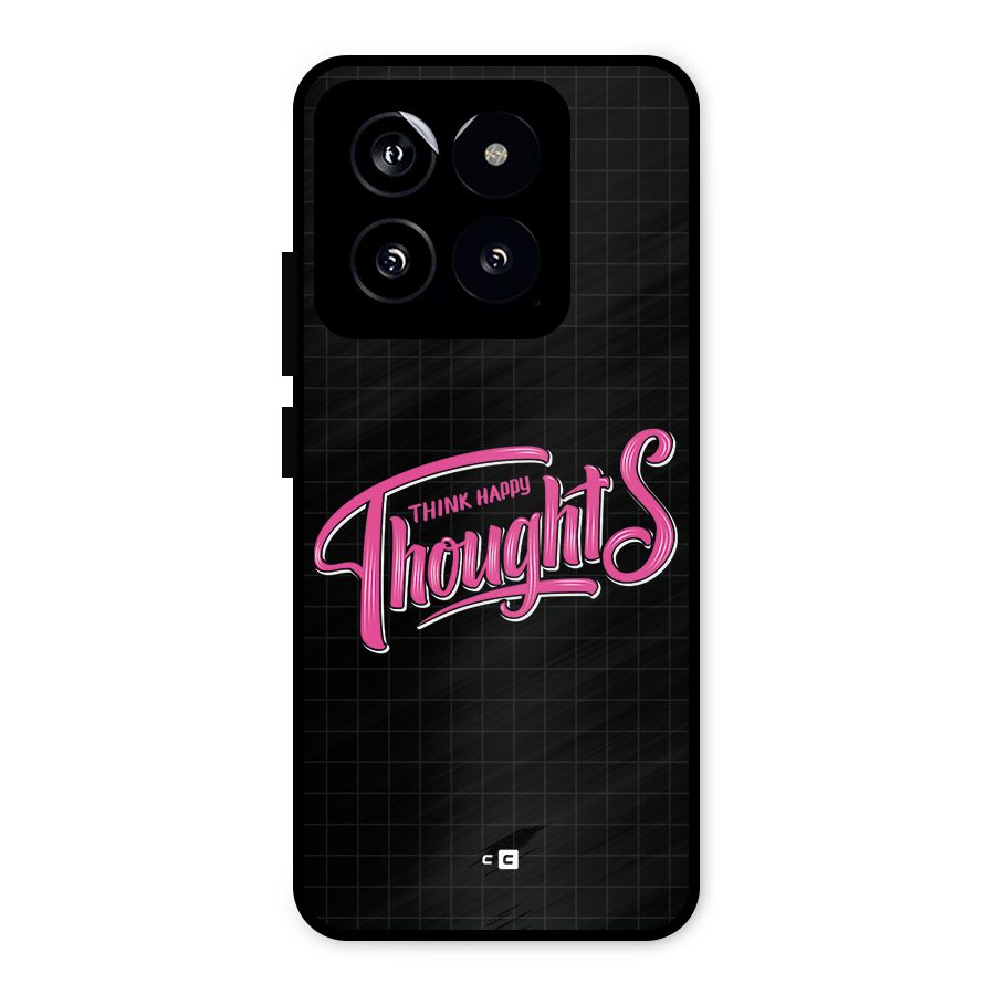 Joyful Thoughts Metal Back Case for Xiaomi 14