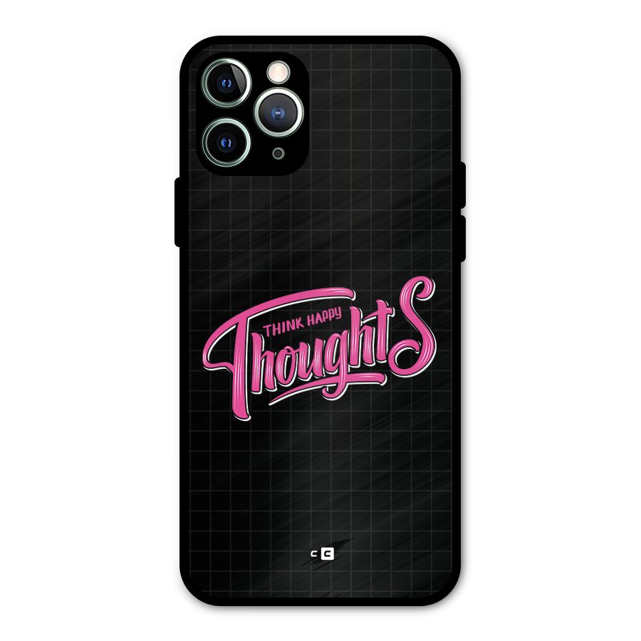 Joyful Thoughts Metal Back Case for iPhone 11 Pro Max