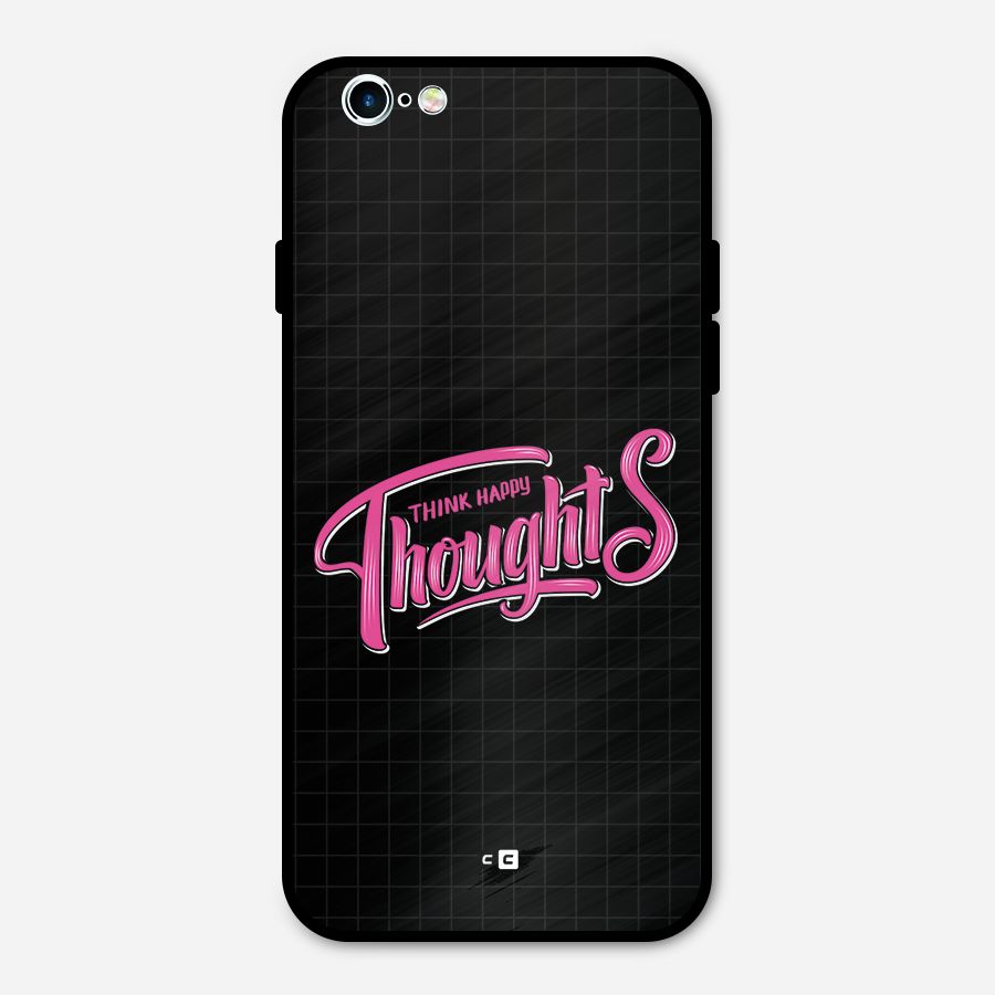 Joyful Thoughts Metal Back Case for iPhone 6 6s