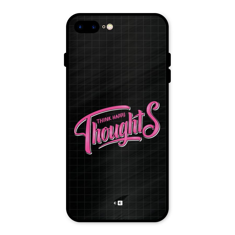 Joyful Thoughts Metal Back Case for iPhone 7 Plus