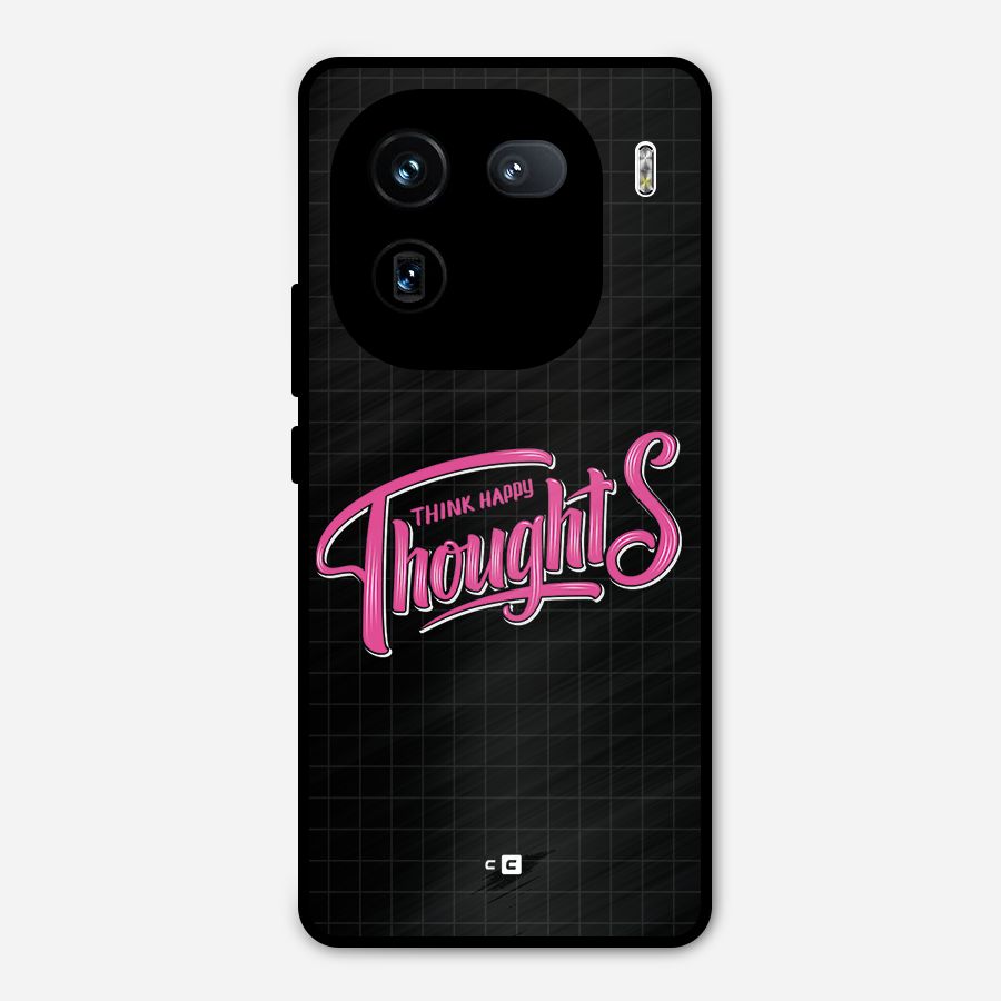 Joyful Thoughts Metal Back Case for iQOO 12