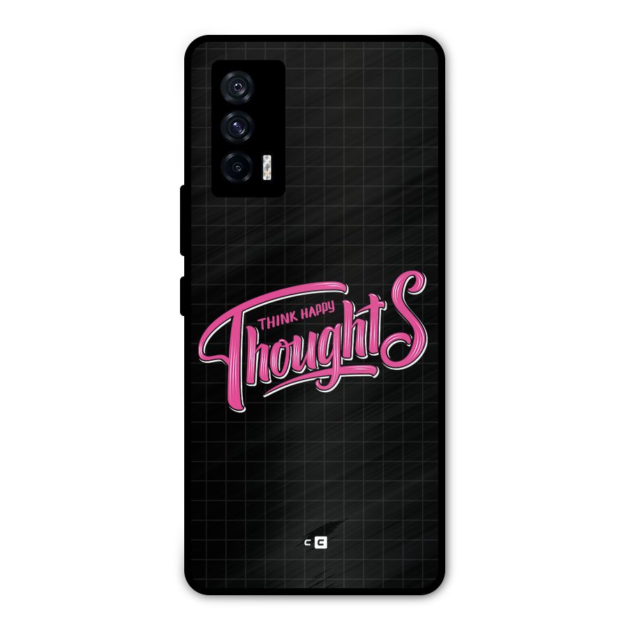 Joyful Thoughts Metal Back Case for iQOO 7 5G