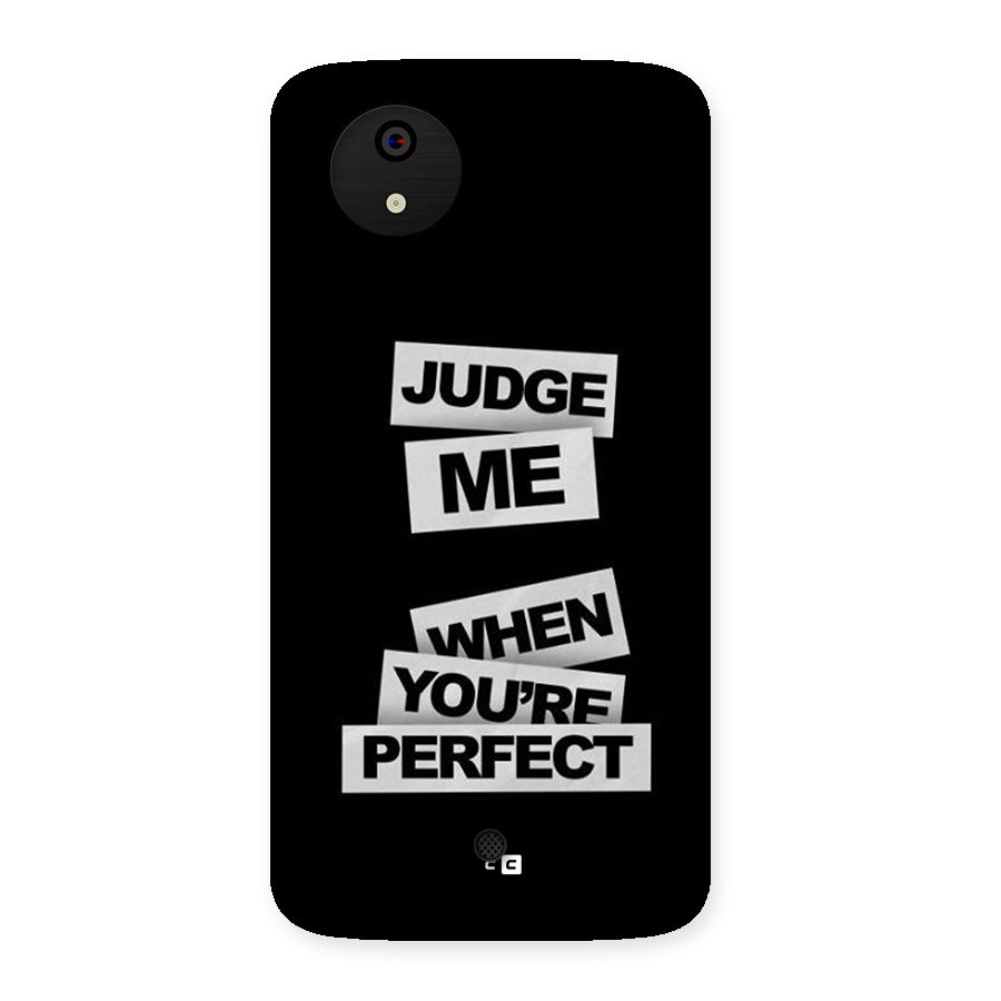 Judge Me When Back Case for Canvas A1  AQ4501