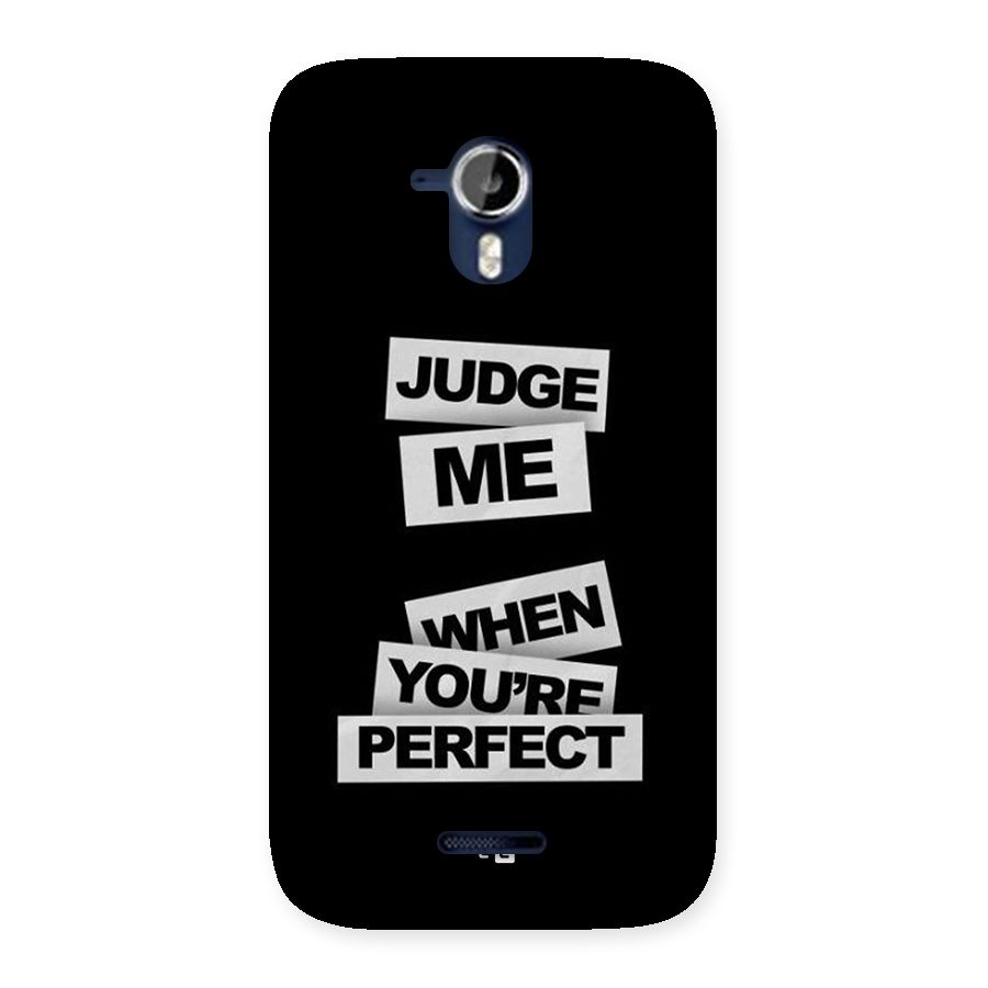 Judge Me When Back Case for Canvas Magnus A117