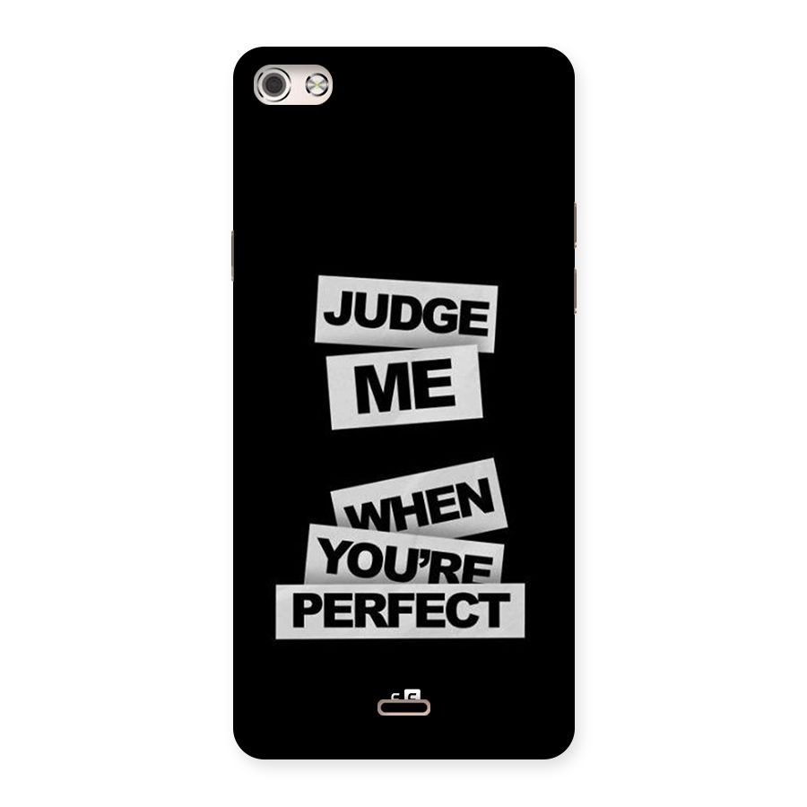 Judge Me When Back Case for Canvas Silver 5