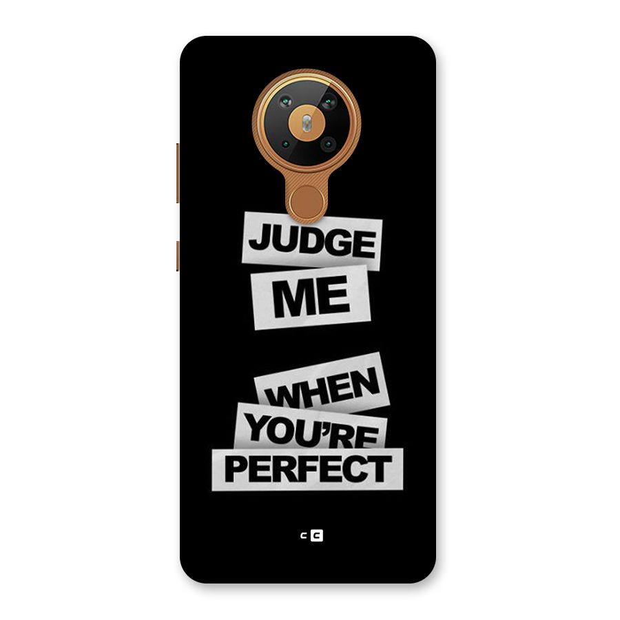Judge Me When Back Case for Nokia 5.3