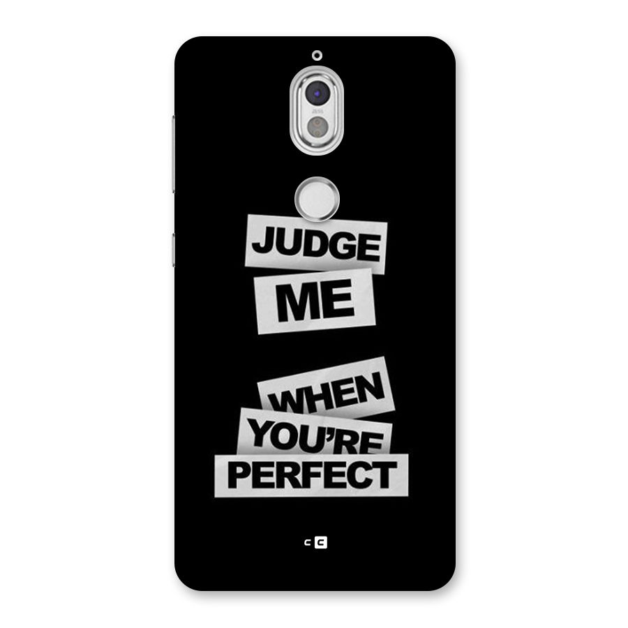 Judge Me When Back Case for Nokia 7