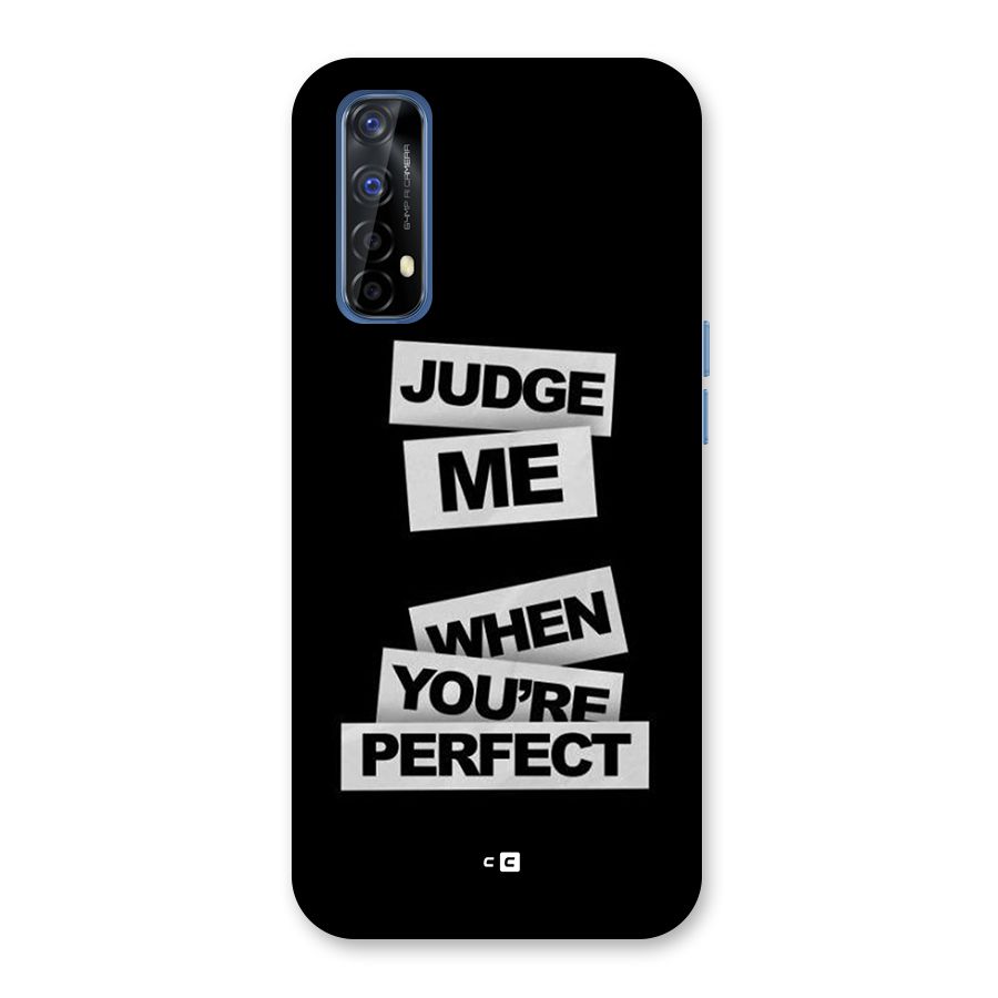 Judge Me When Back Case for Realme Narzo 20 Pro