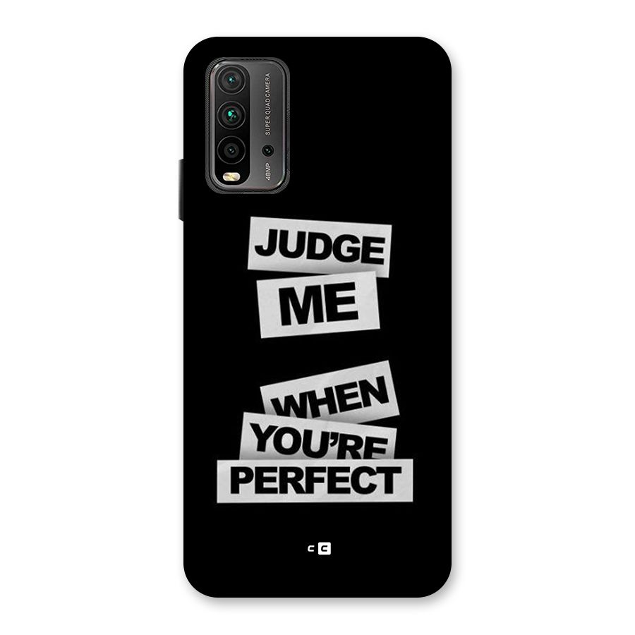 Judge Me When Back Case for Redmi 9 Power