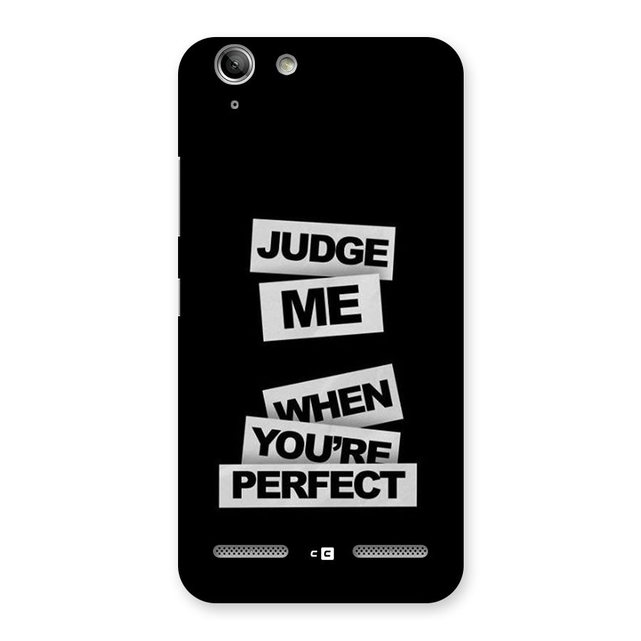 Judge Me When Back Case for Vibe K5