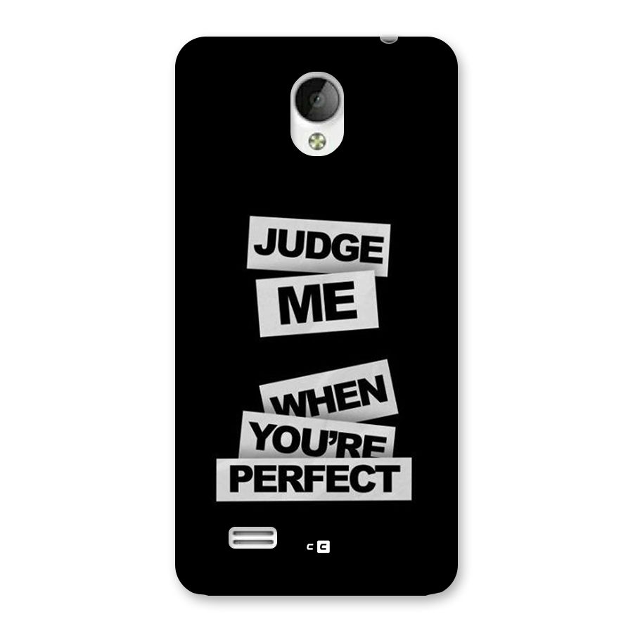 Judge Me When Back Case for Vivo Y21