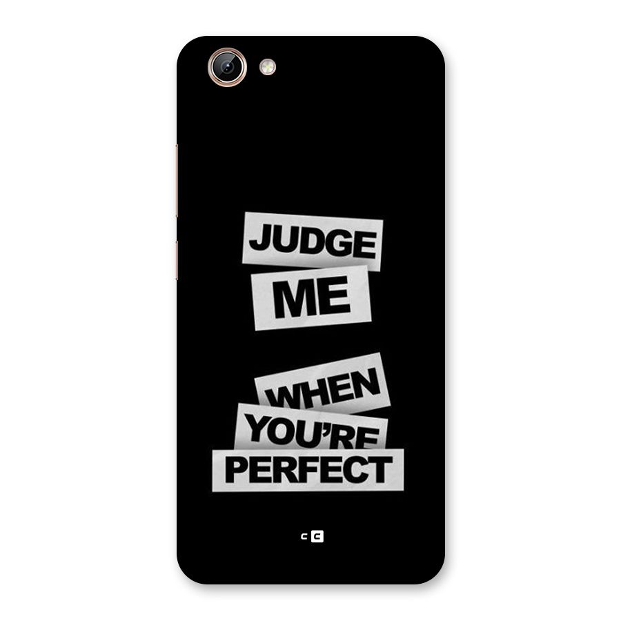 Judge Me When Back Case for Vivo Y71