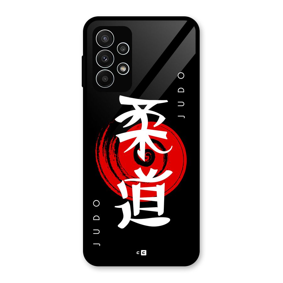 Judo Art Glass Back Case for Galaxy A23