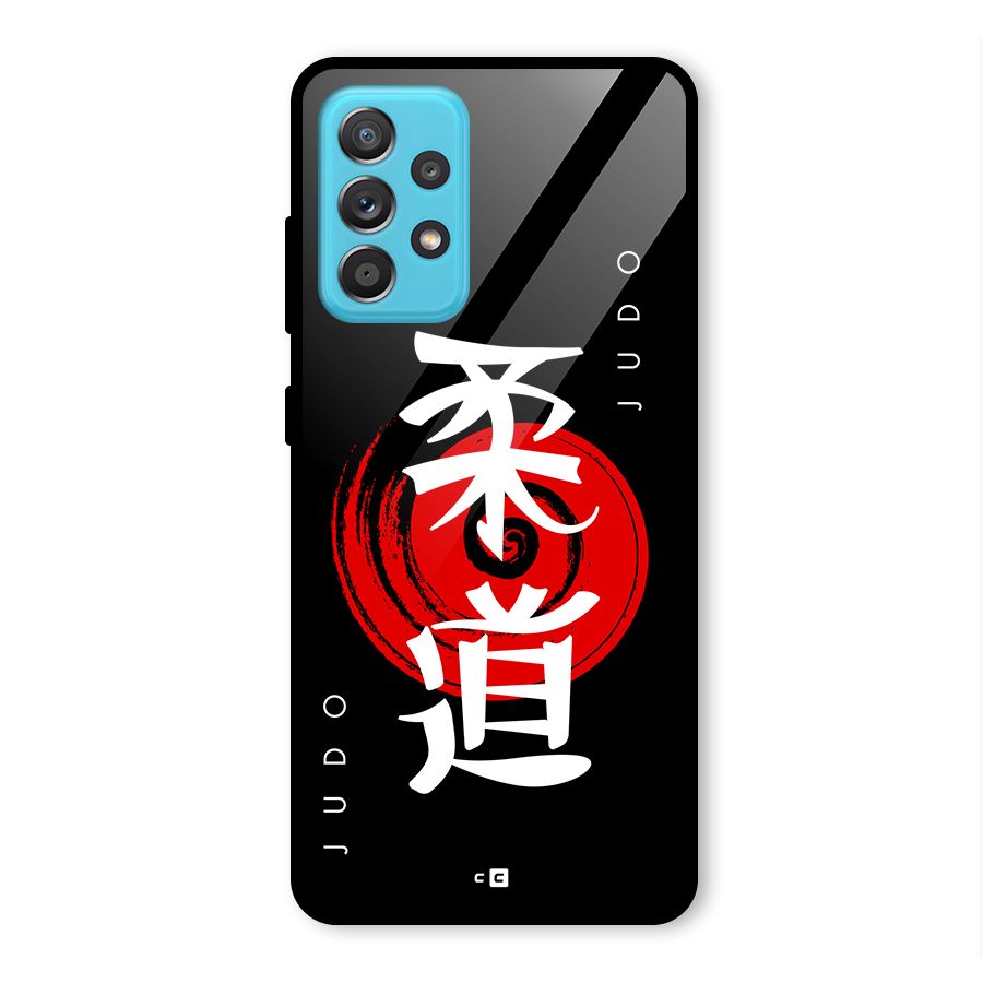 Judo Art Glass Back Case for Galaxy A52