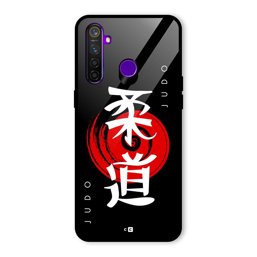 Judo Art Glass Back Case for Realme 5 Pro
