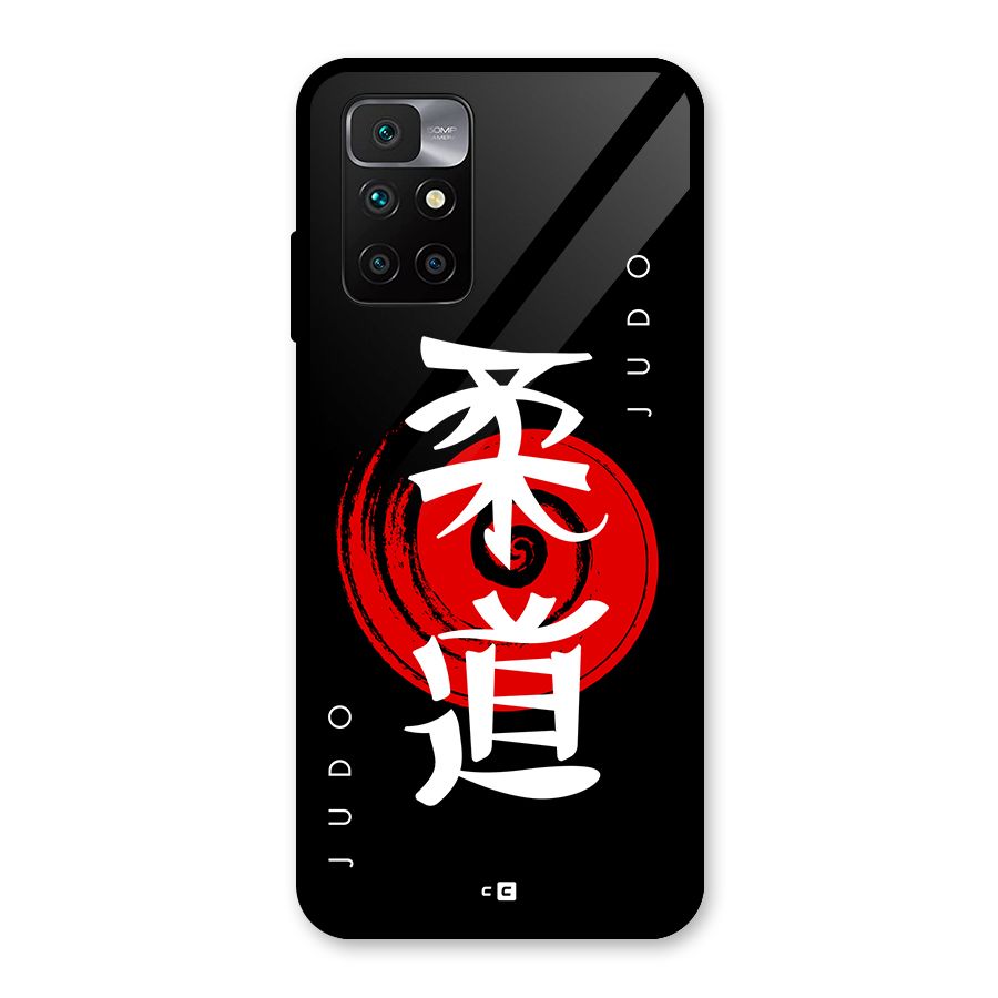 Judo Art Glass Back Case for Redmi 10 Prime