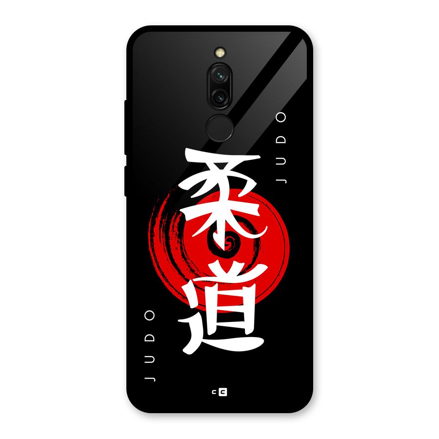 Judo Art Glass Back Case for Redmi 8