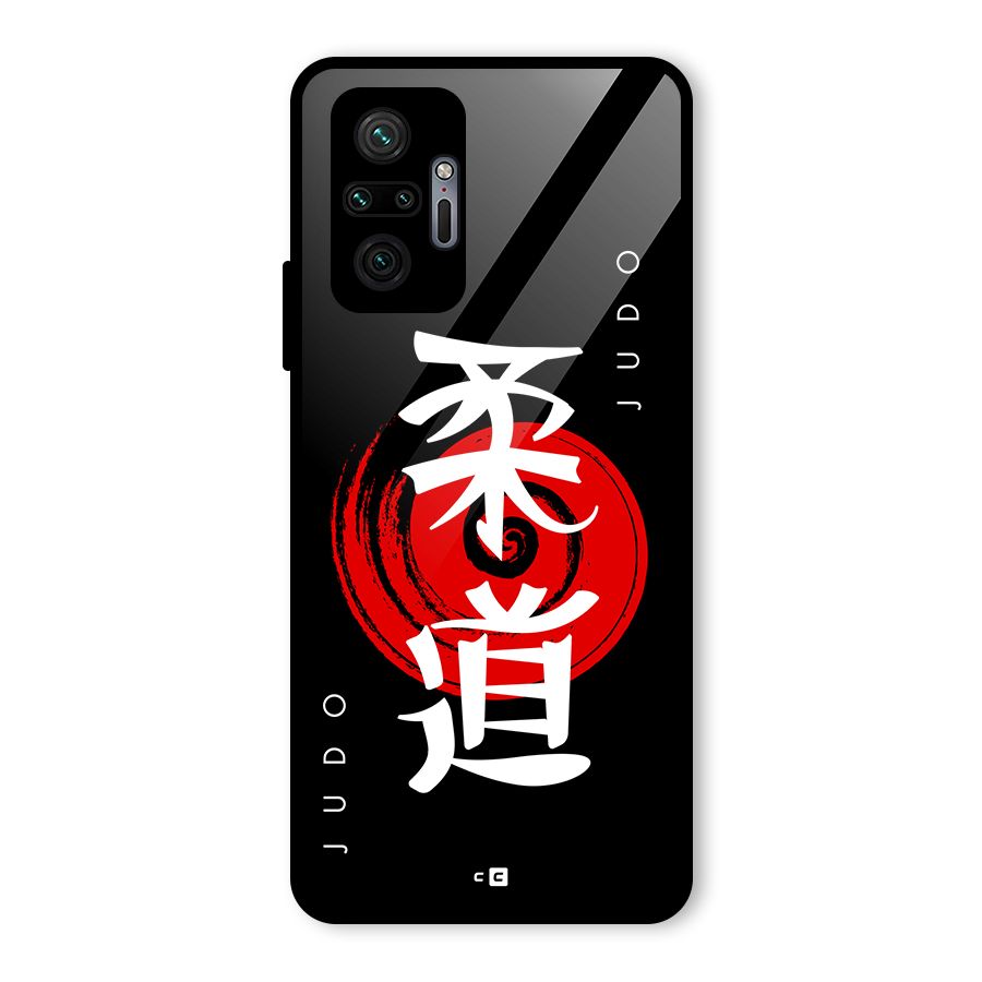 Judo Art Glass Back Case for Redmi Note 10 Pro Max