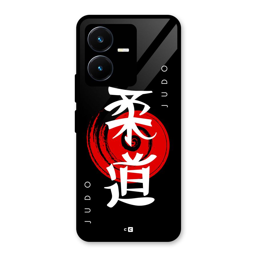 Judo Art Glass Back Case for Vivo Y22s