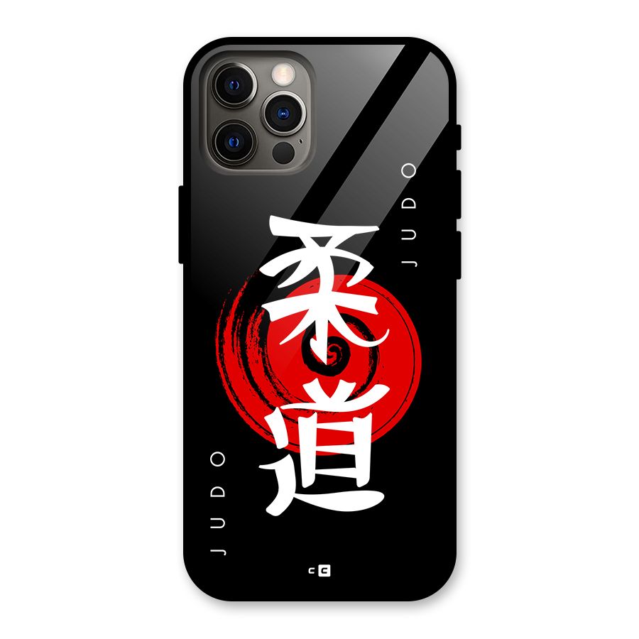 Judo Art Glass Back Case for iPhone 12 Pro