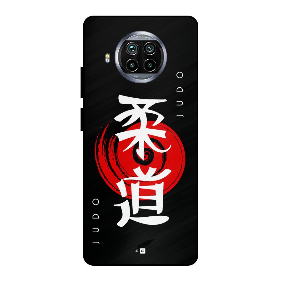 Judo Art Metal Back Case for Mi 10i