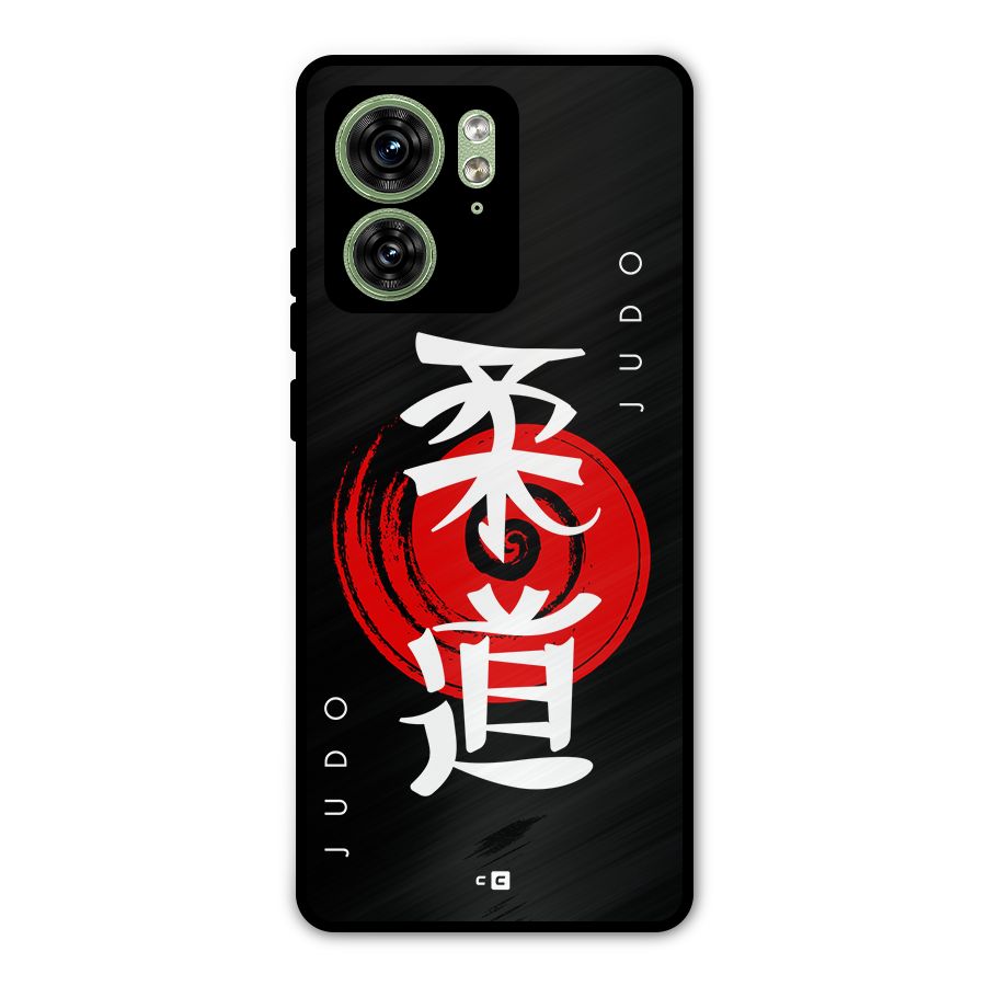 Judo Art Metal Back Case for Motorola Edge 40 5G