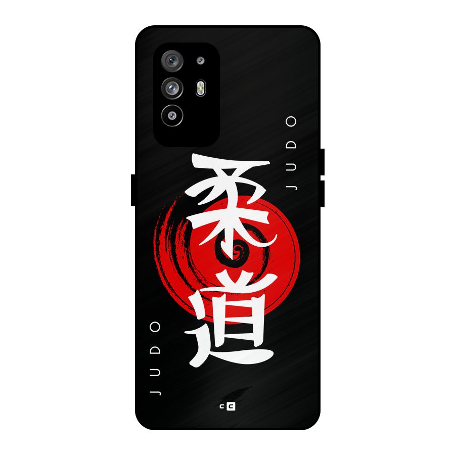 Judo Art Metal Back Case for Oppo F19 Pro Plus 5G